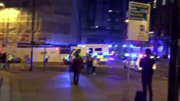 Las imágenes de la evacuación del Manchester Arena