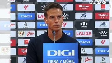 Iñigo Pérez, técnico de Rayo Vallecano