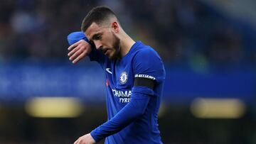 Hazard 'not happy' while Chelsea flounder