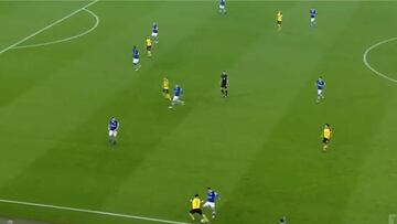 El jugadón de Jadon Sancho en el 1-2 del Schalke-Dortmund