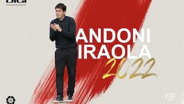 Oficial: Iraola renueva con el Rayo
