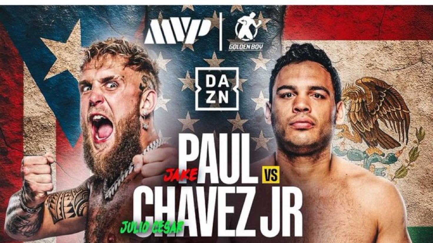 La única manera de ver Jake Paul vs Julio César Chávez Jr.
