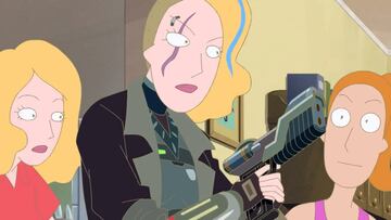 rick y morty anime