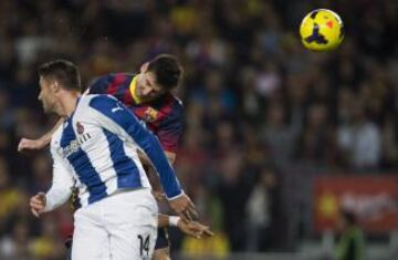 Barcelona-Espanyol. Messi.