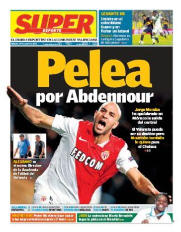 Portadas de la prensa deportiva