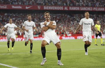 1-0. Andr¨¦ Silva celebr¨® el primer gol.