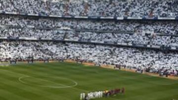 <b>¿MESTALLA TEÑIDO DE BLANCO? </b>Esta imagen, tomada en el Bernabéu en el Clásico de 2009, es la que quieren ver los jugadores en Valencia. Una grada muy blanca.