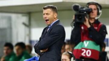 Djukic, durante el partido.