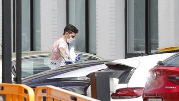 Piccini reaparece en Paterna una semana después de ser operado