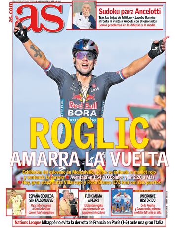 Las portadas de AS de septiembre