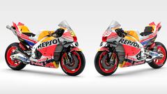 Resumen presentación de Repsol Honda: así son las Honda RC213V de Marc Márquez y Joan Mir