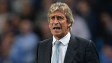 Manuel Pellegrini dan instrucciones en el duelo con Roma por Champions League.