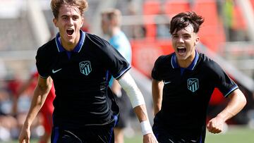 El Atlético vuela en la Youth League