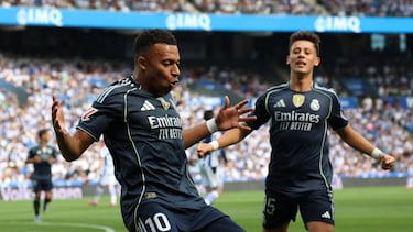 Mbappé y Güller, decisivos ante la Real Sociedad.