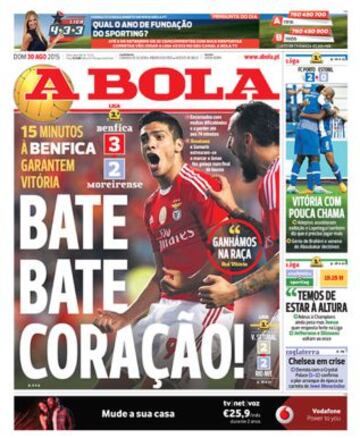 Portadas de la prensa deportiva