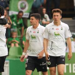 El Racing no dejó ni aterrizar al Mirandés