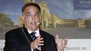 Javier Tebas, presidente de la Liga de Fútbol Profesional (LFP).
