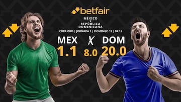 México vs. República Dominicana: horario, dónde ver y pronósticos de la Copa Oro