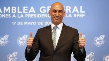 Luis Rubiales ha convocado este miércoles elecciones en la RFEF.