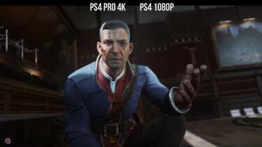 Dishonored 2: comparativa gráfica PS4 Pro 4K vs 1080p
