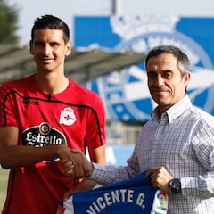 Vicente Gómez: “Todo lo que me contó Valerón fue positivo”