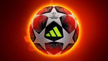El balón de Adidas para la fase final de la UEFA Champions League