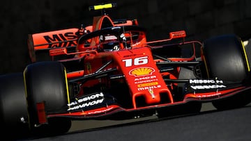 Charles Leclerc (Ferrari SF90, Azerbaiy&aacute;n. F1 2019). 