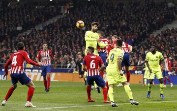 Atlético de Madrid-Barcelona en imágenes