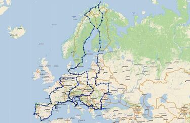 Un Tour por Europa en los tiempos de la COVID