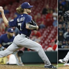 Josh Hader y Aroldis Champan son relevistas del año