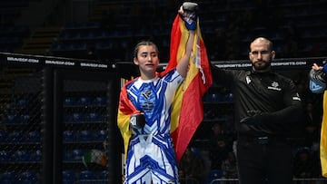 Alejandra Boixader tras su victoria.