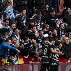 Real Sporting 1 - 3 Málaga CF: resumen, goles y resultado