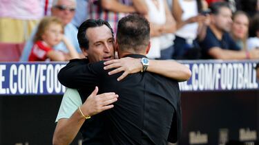 Unai Emery y Simeone.