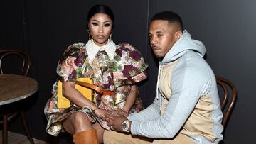 Nicki Minaj with her husband, Kenneth Petty.