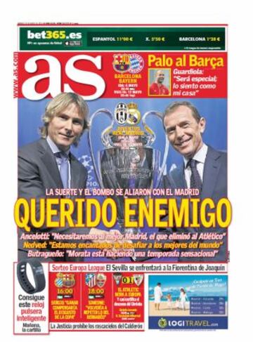 Las portadas de AS de abril