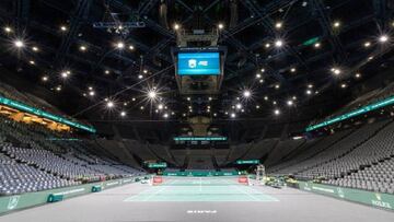 Imagen del Accor Arena, el recinto que acoge el Rolex París Masters, el Masters 1.000 de París.