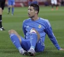Cristiano Ronaldo está jugando con molestias en el rotuliano