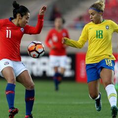 Chile 1-3 Brasil: La Roja sufre en la Copa América Femenina