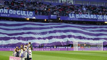 VALLADOLID. 08/01/22. PHOTOGENIC. ESTADIO JOSE ZORRILLA, PARTIDO DE LA LIGA SMARTBANK ENTRE EL REAL VALLADOLID Y EL BURGOS CF.