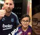 ¡Messi y Suárez se unieron a la campaña del hijo de Vidal!
