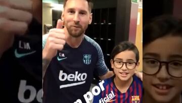 ¡Messi y Suárez se unieron a la campaña del hijo de Vidal!
