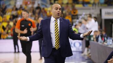 Víctor García, entrenador del Herbalife Gran Canaria.