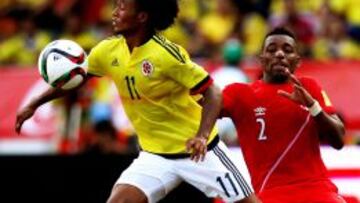 Juan Guillermo Cuadrado, volante de la selecci&oacute;n mayor de Colombia.
 