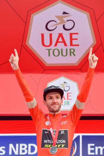 Líder del Mitchelton Scott y contará con la ayuda del colombiano Esteban Chaves.