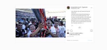 El emotivo mensaje de un canterano que se va de Colo Colo