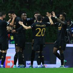 Vinicius ensaya para el Clásico