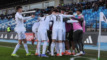 03/02/26 REAL MADRID SUB 19 vs OLIMPIQUE MARSELLA SUB 19
PARTIDO YOUTH LEAGUE
4-2 GOL DIEGO MARTINEZ DE FALTA