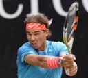 Rafa Nadal debuta en hierba con victoria sobre Baghdatis