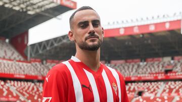 07-07-25. LUCAS PERRIN, FUTBOLISTA FRANCÉS QUE FICHA POR EL SPORTING HASTA JUNIO DE 2027.