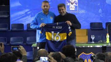 Así vivimos la presentación De Rossi con Boca